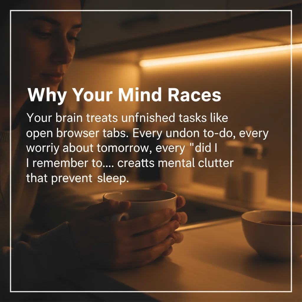 The 3AM Mind Race: Why Your Brain Won't Shut Down (Parent's Guide) 1 slide 1