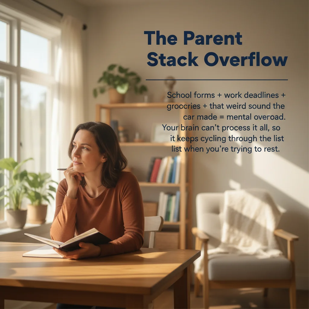 The 3AM Mind Race: Why Your Brain Won't Shut Down (Parent's Guide) 2 slide 2